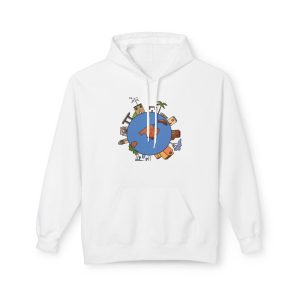 Sudadera Softstyle con capucha - Blanco - Camiseta «Cada casa és un món»