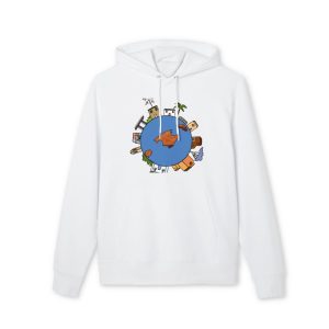 Sudadera Cruiser 2.0 - Blanco - Camiseta «Cada casa és un món»