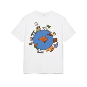 Camiseta oversize gruesa - Blanco - Camiseta «Cada casa és un món»