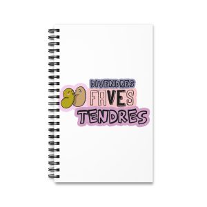 Cuaderno de espiral - Camiseta «Divendres, faves tendres»