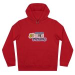 Sudadera con capucha King - Rojo - Camiseta «Divendres, faves tendres»
