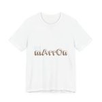 Camiseta jersey manga corta - Blanco - Camiseta «Quin marrón» Camiseta jersey manga corta - Blanco - Camiseta «Quin marrón»
