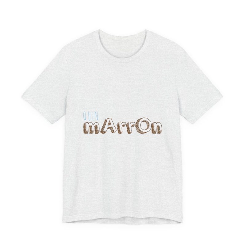 Camiseta jersey manga corta - Gris ceniza - Camiseta «Quin marrón»