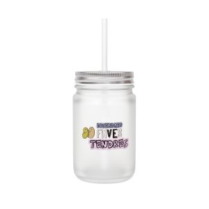 Tarro de cristal - Transparente - Camiseta «Divendres, faves tendres»