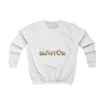 Sudadera infantil - Blanco artico - Camiseta «Quin marrón»