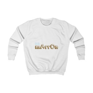 Sudadera infantil - Blanco artico - Camiseta «Quin marrón»