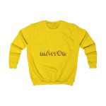 Sudadera infantil - Amarillo sol - Camiseta «Quin marrón»