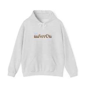 Sudadera con capucha - Gris ceniza - Camiseta «Quin marrón»