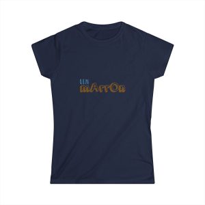Camiseta mujer Softstyle - Azul marino - Camiseta «Quin marrón»