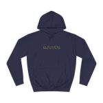 Sudadera universitaria - Azul marino Oxford - Camiseta «Quin marrón» Sudadera universitaria - Azul marino Oxford - Camiseta «Quin marrón»