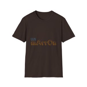 Camiseta Softstyle - Marron chocolate oscuro - Camiseta «Quin marrón»