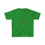 Camiseta infantil algodon grueso - Verde irlandes - Camiseta «Quin marrón»