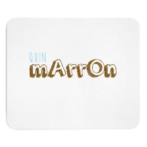 Alfombrilla de raton - Camiseta «Quin marrón»