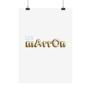 Poster - Camiseta «Quin marrón»