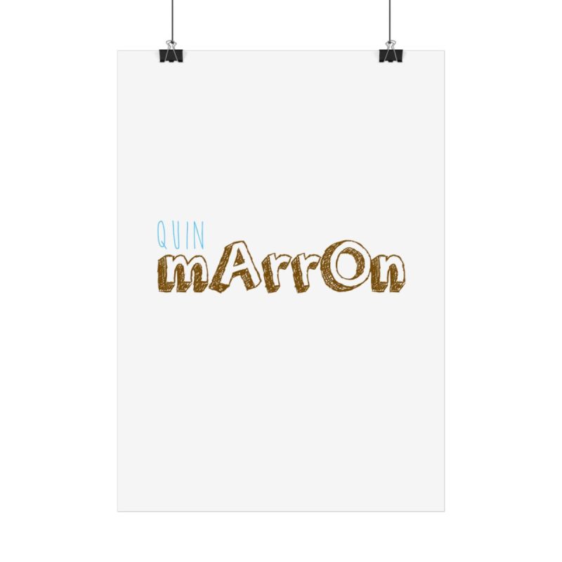 Poster - Camiseta «Quin marrón» Poster - Camiseta «Quin marrón»