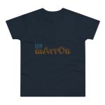 Camiseta hombre punto liso - Azul marino - Camiseta «Quin marrón»