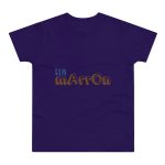 Camiseta hombre punto liso - Morado urbano - Camiseta «Quin marrón»