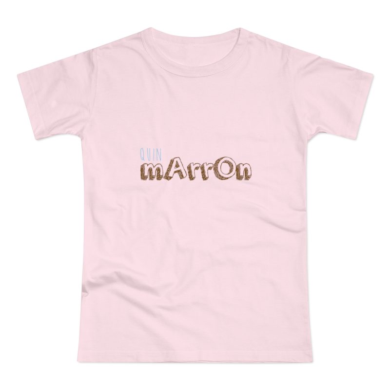 Camiseta mujer punto liso - Rosa orquidea - Camiseta «Quin marrón»