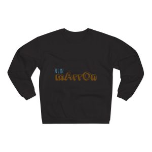 Sudadera cuello redondo premium - Negro - Camiseta «Quin marrón»