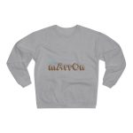 Sudadera cuello redondo premium - Gris jaspeado claro - Camiseta «Quin marrón»