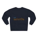 Sudadera cuello redondo premium - Azul marino - Camiseta «Quin marrón»