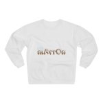 Sudadera cuello redondo premium - Blanco - Camiseta «Quin marrón»