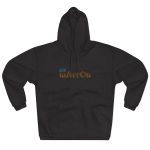 Sudadera con capucha cerrada - Negro - Camiseta «Quin marrón»