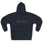 Sudadera con capucha cerrada - Azul marino - Camiseta «Quin marrón»