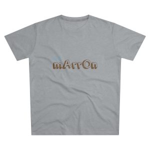 Camiseta hombre corte moderno - Gris Oxford claro - Camiseta «Quin marrón»