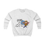 Sudadera infantil - Blanco artico - Camiseta «Som pel món» Sudadera infantil - Blanco artico - Camiseta «Som pel món»