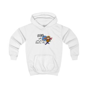 Sudadera con capucha infantil - Blanco artico - Camiseta «Som pel món»
