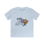 Camiseta infantil Softstyle - Azul claro - Camiseta «Som pel món» Camiseta infantil Softstyle - Azul claro - Camiseta «Som pel món»
