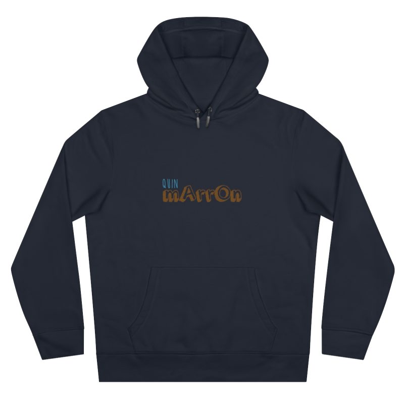 Sudadera con capucha King - Azul marino - Camiseta «Quin marrón»