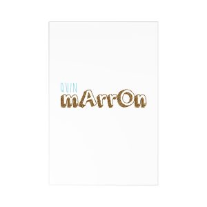 Postales (7 uds.) - Camiseta «Quin marrón»