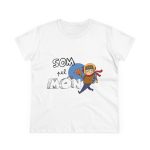Camiseta mujer algodon medio - Blanco - Camiseta «Som pel món» Camiseta mujer algodon medio - Blanco - Camiseta «Som pel món»