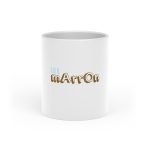 Taza con asa de corazon - Blanco - Camiseta «Quin marrón»