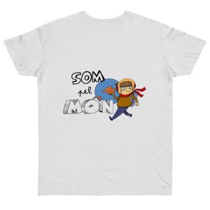Camiseta punto liso - Blanco - Camiseta «Som pel món»