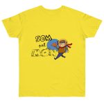 Camiseta punto liso - Amarillo solar - Camiseta «Som pel món» Camiseta punto liso - Amarillo solar - Camiseta «Som pel món»