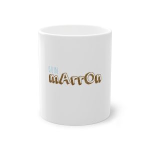 Taza estandar 325 ml - Blanco - Camiseta «Quin marrón»