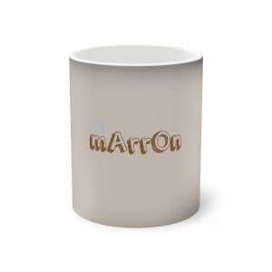 Taza magica que cambia de color - Negro - Camiseta «Quin marrón»