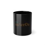 Taza negra 325 ml - Negro - Camiseta «Quin marrón»