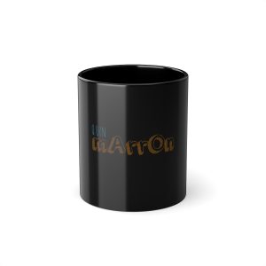 Taza negra 325 ml - Negro - Camiseta «Quin marrón»