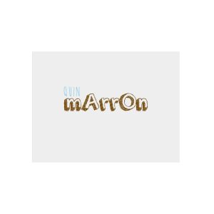 Panel de aluminio - Camiseta «Quin marrón»