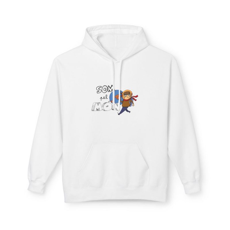 Sudadera Softstyle con capucha - Blanco - Camiseta «Som pel món» Sudadera Softstyle con capucha - Blanco - Camiseta «Som pel món»
