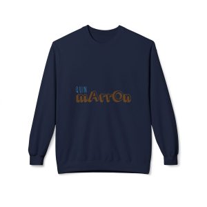 Sudadera Softstyle cuello redondo - Azul marino - Camiseta «Quin marrón»
