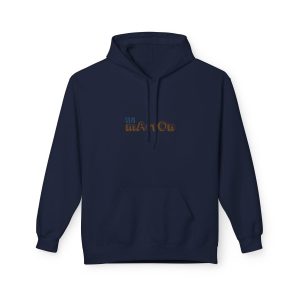 Sudadera Softstyle con capucha - Azul marino - Camiseta «Quin marrón»