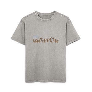 Camiseta oversize lavado acido - Gris asfalto - Camiseta «Quin marrón»