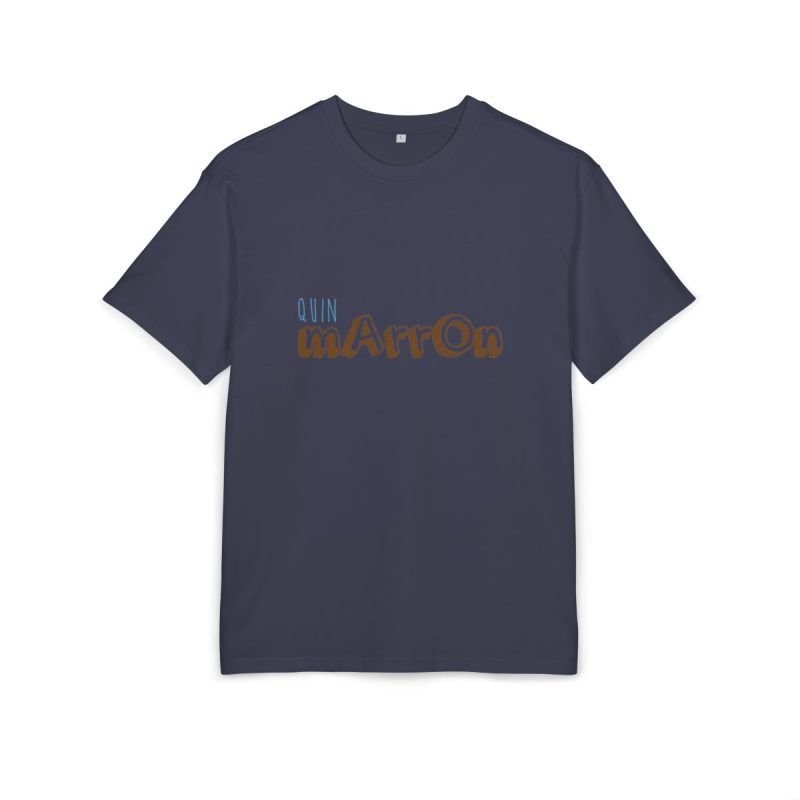 Camiseta oversize gruesa - Azul marino - Camiseta «Quin marrón»