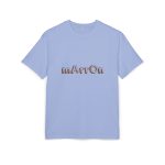 Camiseta oversize gruesa - Azul violeta - Camiseta «Quin marrón» Camiseta oversize gruesa - Azul violeta - Camiseta «Quin marrón»