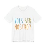 Camiseta jersey manga corta - Blanco - Vols ser nostro?